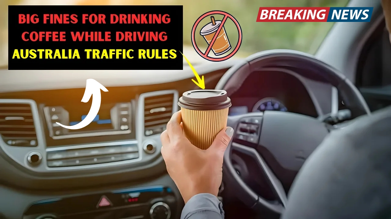 $800 Fines for Coffee Behind the Wheel – Australia’s 2025 Traffic Law Changes Explained