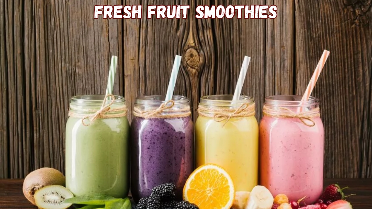 Fresh Fruit Smoothies – Natural Café Drinks Packed with Vitamins and Flavor