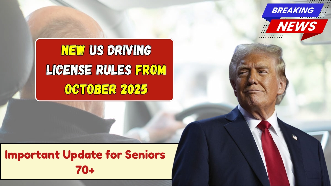U.S. DMV License Changes 2025 – Seniors Face New Vision and Medical Check Requirements