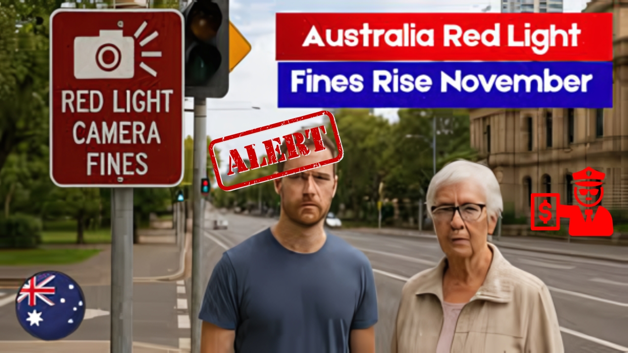 Red Light Camera Penalties 2025 – New Fines and Senior Licence Rules from Nov 1