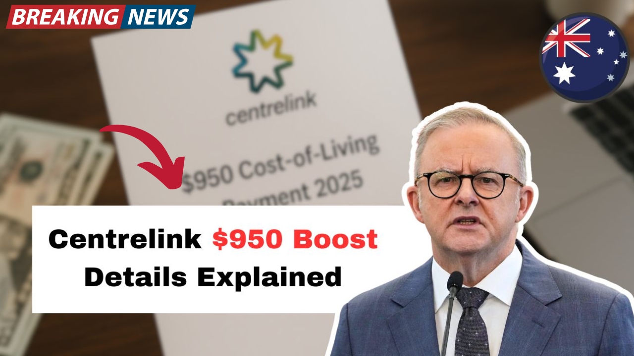 Australia’s $950 Centrelink Support 2025 – Full Payment Dates and Eligibility Details