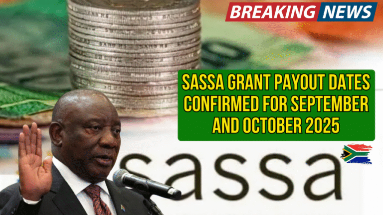 SASSA Warning for October 2025: Grants Suspended After 15th for Income Above R8,070