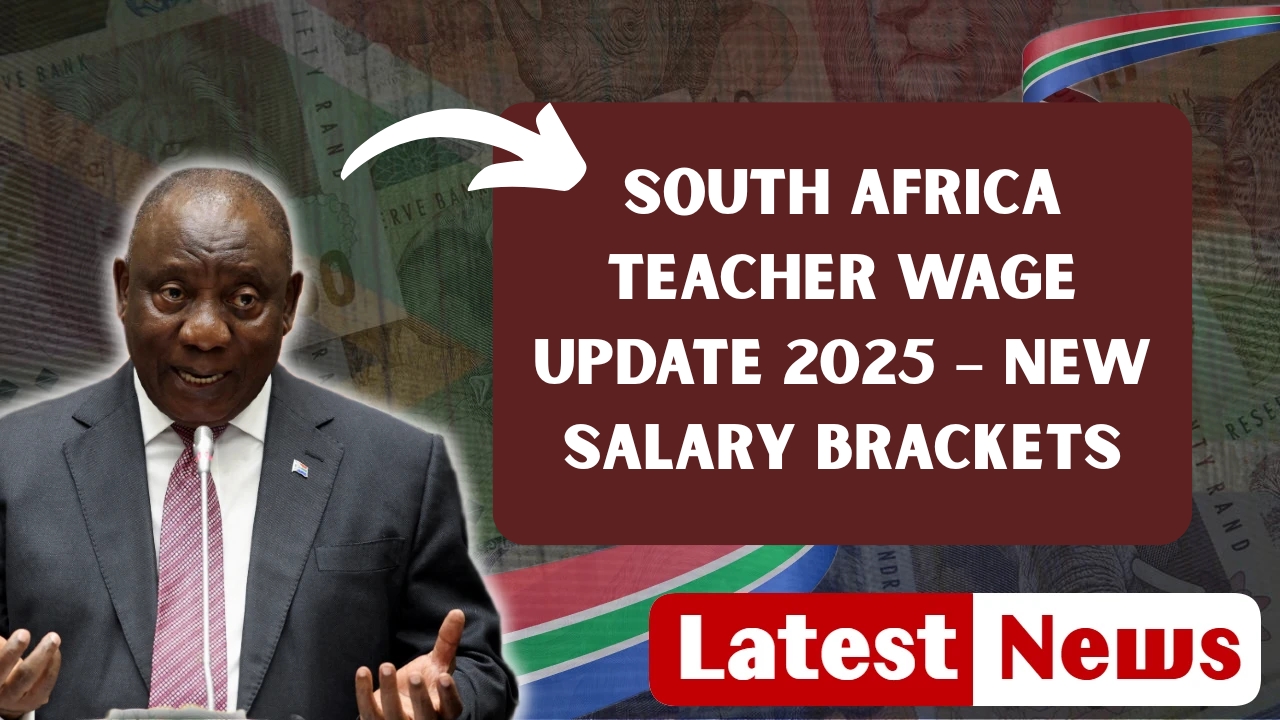 South Africa Teacher Wage Update 2025 – New Salary Brackets and Adjustments Explained