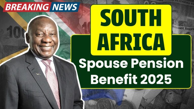South African Spouse Pension 2025