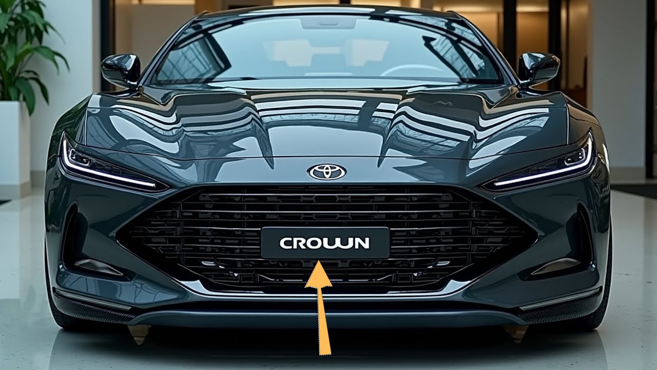 Toyota Crown 2025 – Elegant Luxury Sedan with Turbo Hybrid MAX Engine & Smart Tech